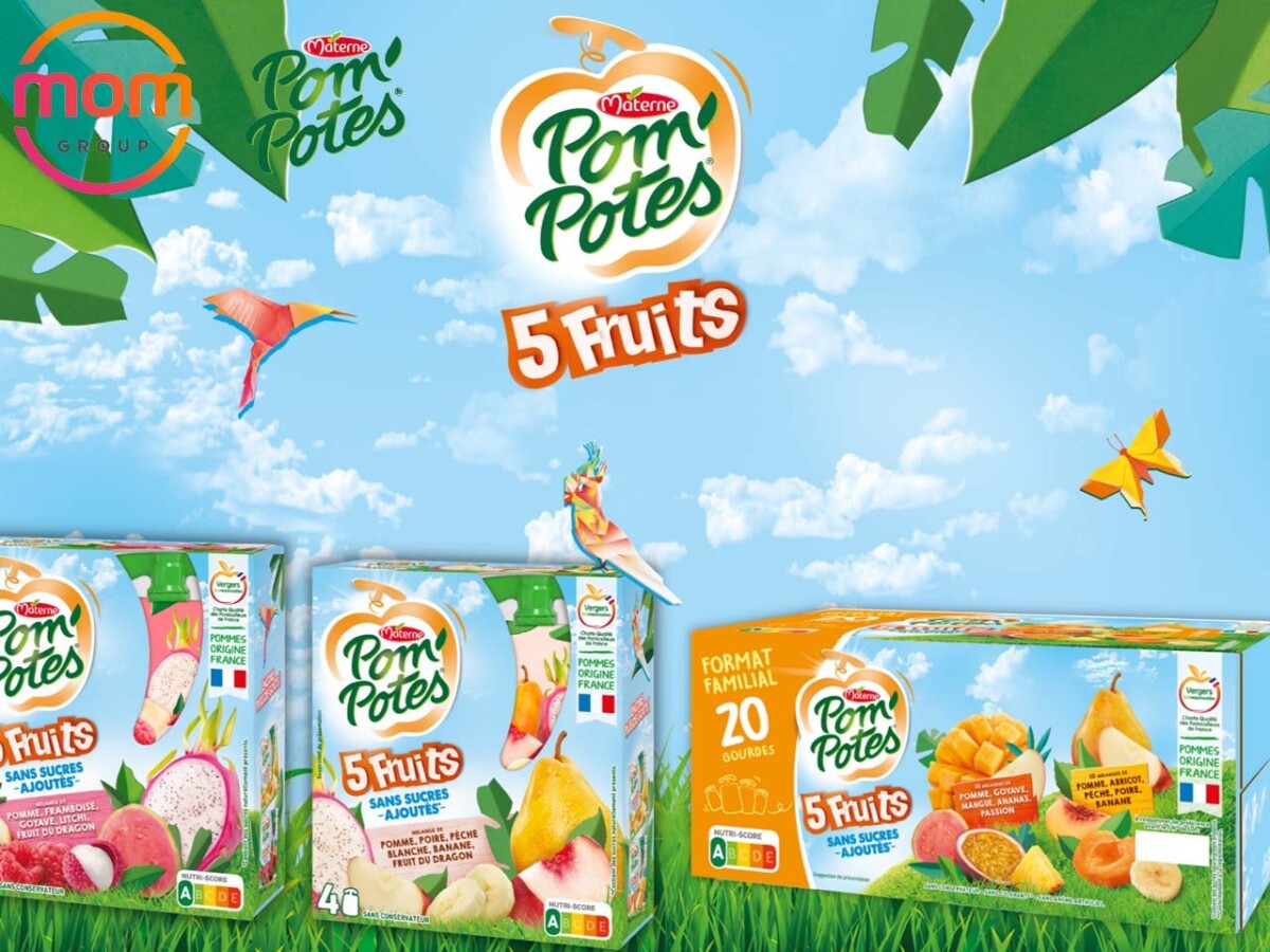 5 Fruits Pom'Potes Materne