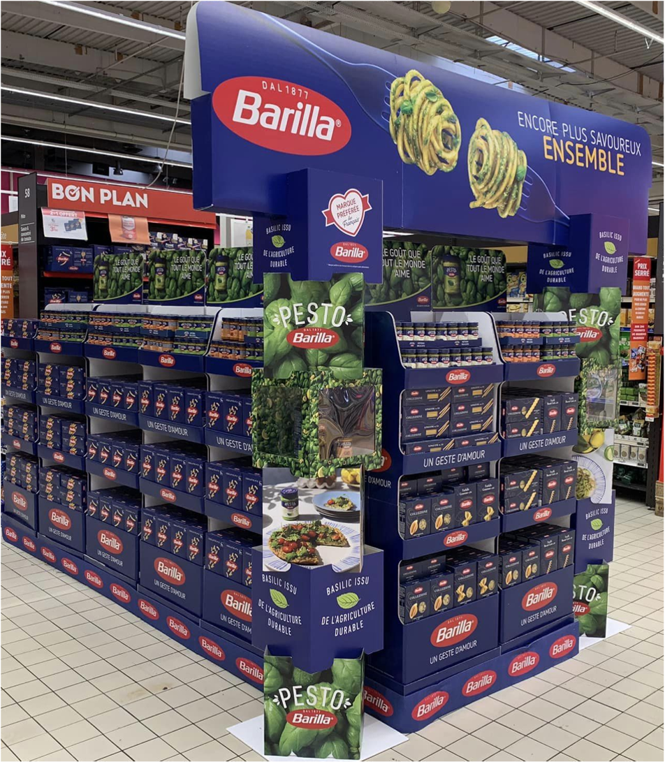 Barilla : Théatralisation