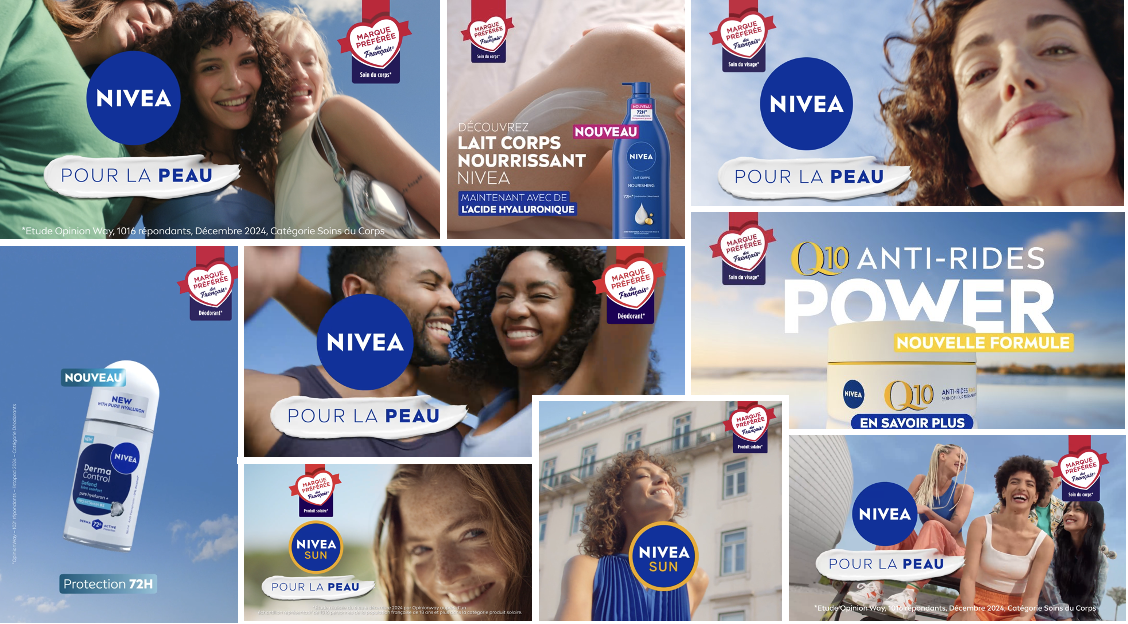 Nivéa : Réseaux Sociaux