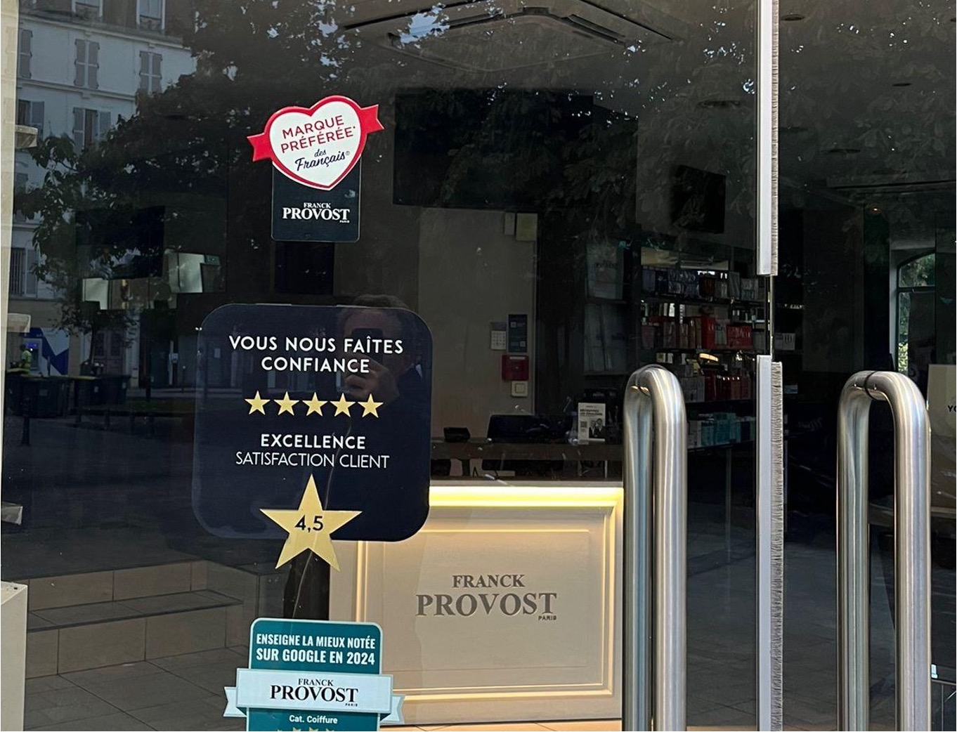 Franck Provost : Vitrophanie