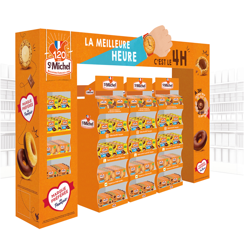 St Michel  : Théatralisation